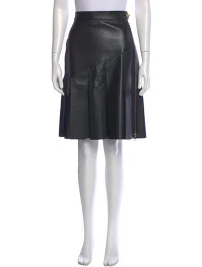 Pre-owned Louis Vuitton 2021 Knee-length Skirt In Black