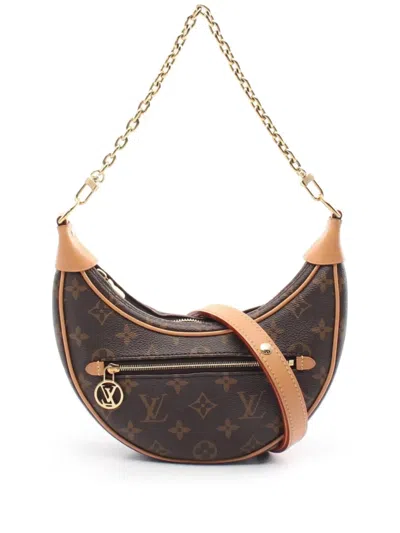 Pre-owned Louis Vuitton 2021 Loop Shoulder Bag In Brown