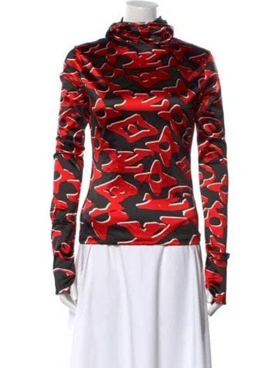 Pre-owned Louis Vuitton 2021 “ X Urs Fischer Sweatshirt In Red