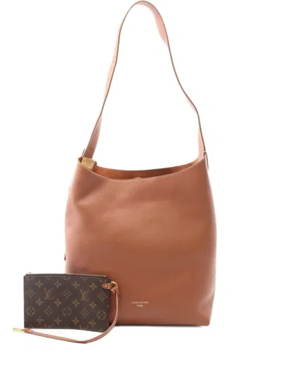 Pre-owned Louis Vuitton 2021 Lowkey Mm Shoulder Bag In Brown