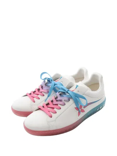 Pre-owned Louis Vuitton 2021 Luxembourg Samothrace Sneakers In White