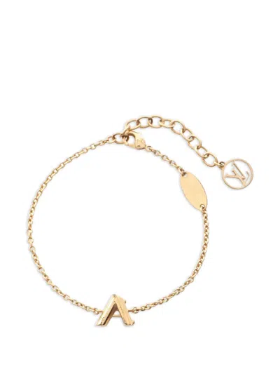 Pre-owned Louis Vuitton 2021 Lv & Me A Bracelet In Gold
