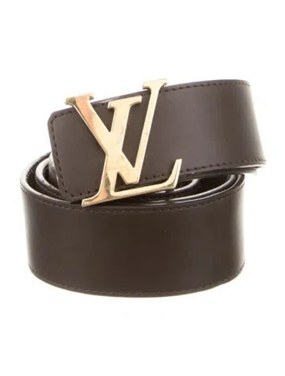 Pre-owned Louis Vuitton 2021 Lv Monogram Belt In Brown