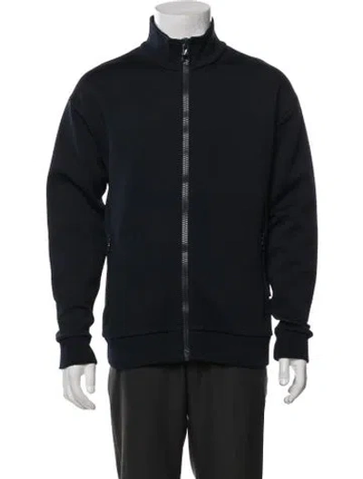 Pre-owned Louis Vuitton 2021 Lv Monogram Bomber Jacket In Blue