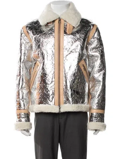 Pre-owned Louis Vuitton 2021 Lv Monogram Bomber Jacket W/ Tags In Neutral