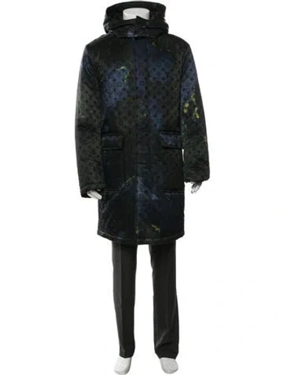 Pre-owned Louis Vuitton 2021 Lv Monogram Coat In Blue