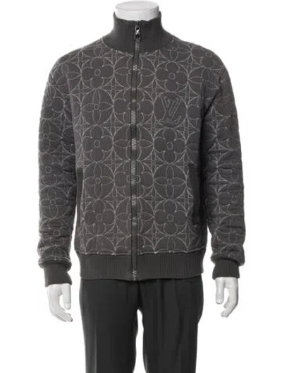 Pre-owned Louis Vuitton 2021 Lv Monogram Jacket In Gray