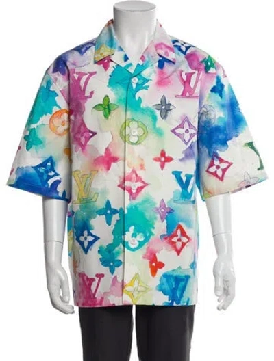 Pre-owned Louis Vuitton 2021 Lv Monogram Shirt In Multi