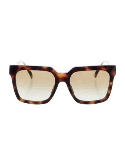Pre-owned Louis Vuitton 2021 Lv Monogram Sunglasses In Brown