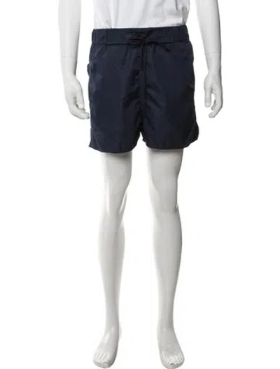 Pre-owned Louis Vuitton 2021 Lv Monogram Swim Trunks In Blue