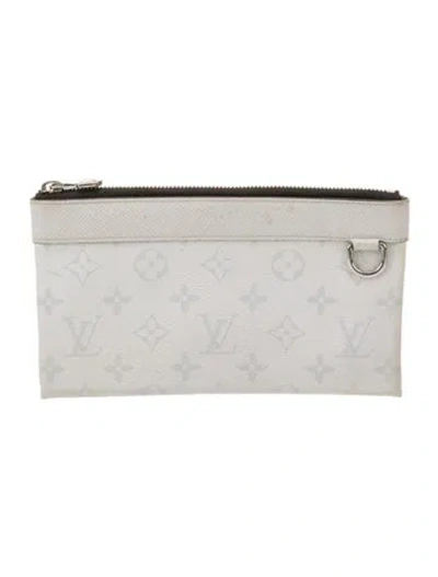 Pre-owned Louis Vuitton 2021 Lv Monogram Wallet In White