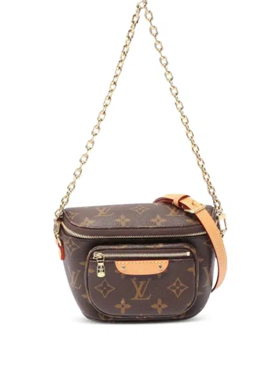 Pre-owned Louis Vuitton 2021 Mini Bum Bag Monogram Pattern Shoulder Bag
