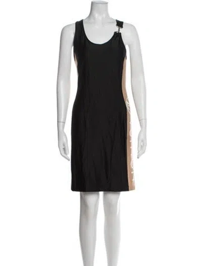 Pre-owned Louis Vuitton 2021 Mini Dress In Black