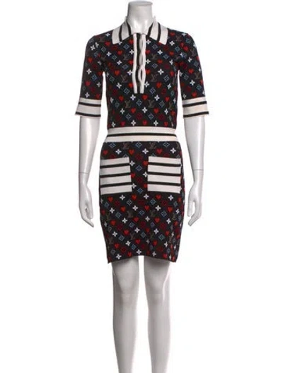 Pre-owned Louis Vuitton 2021 Mini Dress In Black