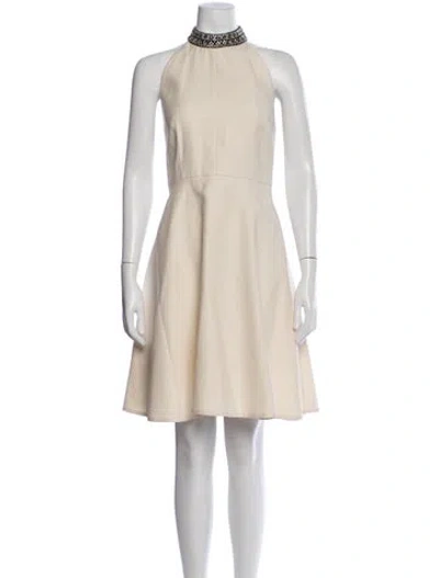 Pre-owned Louis Vuitton 2021 Mini Dress In Neutral