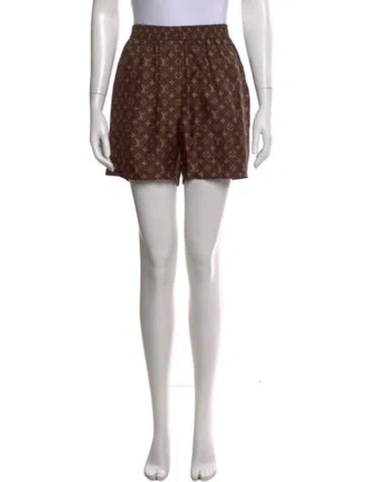 Pre-owned Louis Vuitton 2021 Mini Shorts In Brown