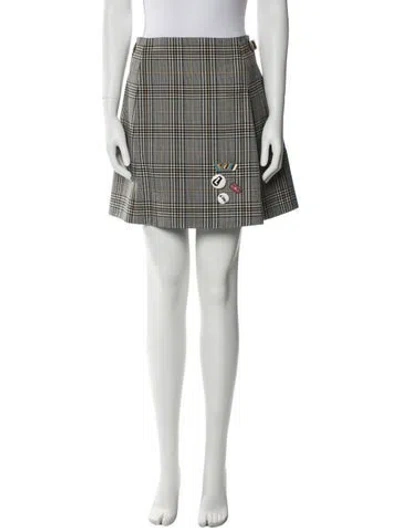 Pre-owned Louis Vuitton 2021 Mini Skirt In Black