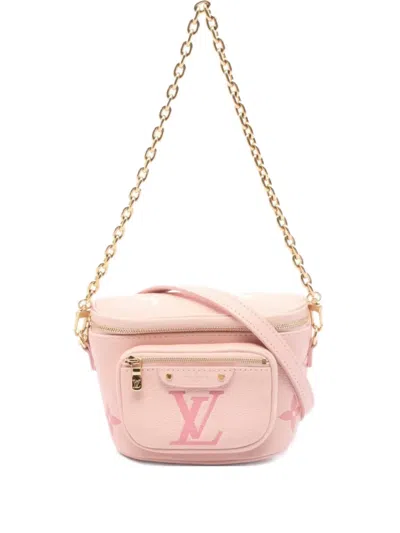 Pre-owned Louis Vuitton 2021 Mini Two-tone Handbag In Pink