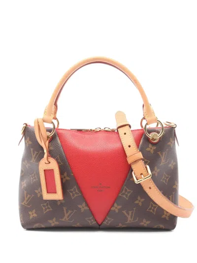 Pre-owned Louis Vuitton 2021 Monogram Bb V Tote Bag In Brown