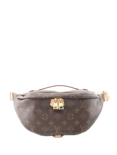 Pre-owned Louis Vuitton 2021 Monogram Belt Bag In Brown
