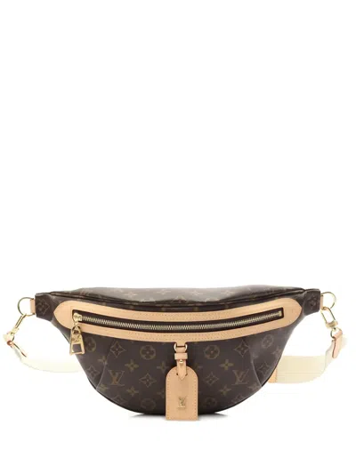 Pre-owned Louis Vuitton 2021's Monogram Belt Bag In Brown