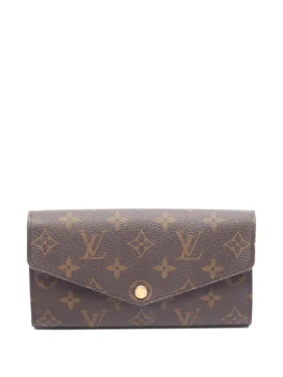Pre-owned Louis Vuitton 2021 Monogram Bi-fold Wallet In Brown