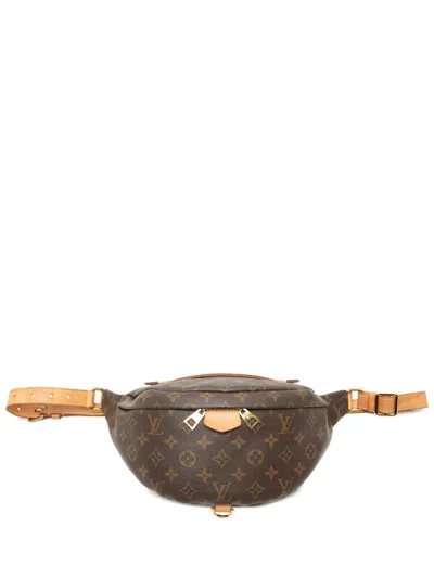 Pre-owned Louis Vuitton 2021 Monogram Bumbag Belt Bag In Brown