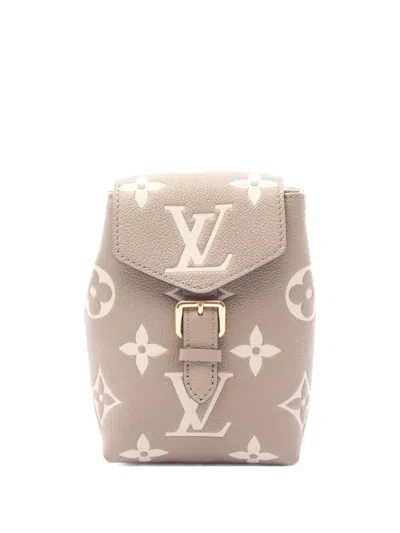 Pre-owned Louis Vuitton 2021 Monogram Empreinte Backpack In Neutral