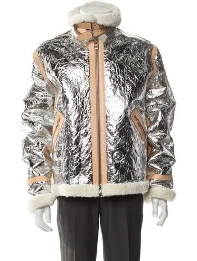 Pre-owned Louis Vuitton 2021 Monogram Giant Pattern Bomber Jacket