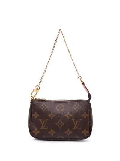 Pre-owned Louis Vuitton 2021 Monogram Mini Pochette Accessoires Handbag