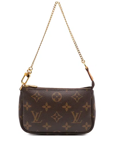 Pre-owned Louis Vuitton 2021 Monogram Mini Pochette Accessoires Handbag