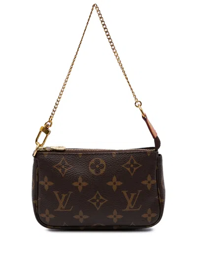 Pre-owned Louis Vuitton 2021 Monogram Mini Pochette Accessoires Handbag