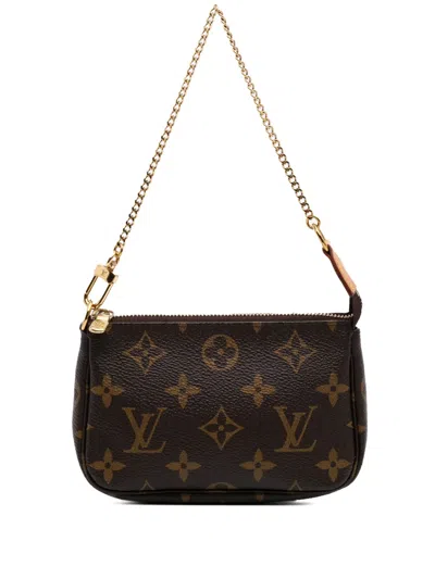 Pre-owned Louis Vuitton 2021 Monogram Mini Pochette Accessoires Handbag