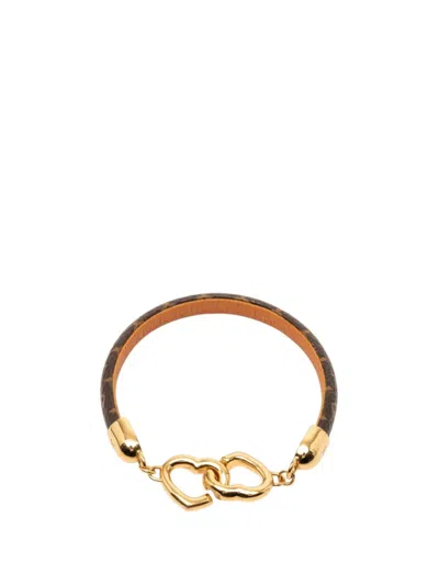 Pre-owned Louis Vuitton 2021 Monogram Say Yes Bracelet Costume Bracelet In Brown