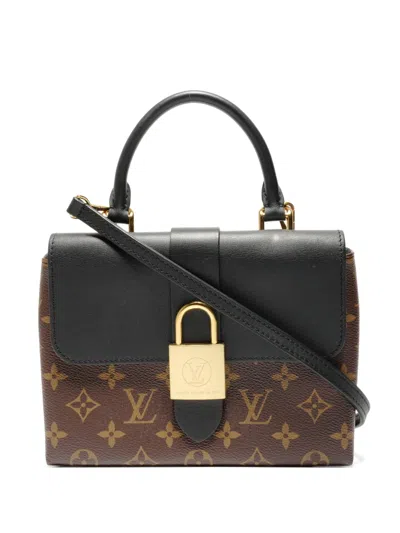 Pre-owned Louis Vuitton 2021 Monogram Top Handle Shoulder Bag In Brown