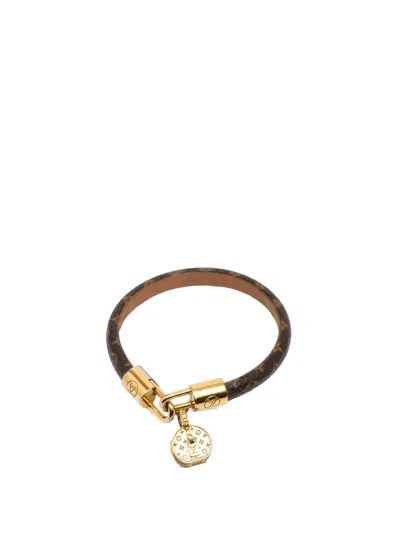 Pre-owned Louis Vuitton 2021 Monogram Tribute Bracelet Costume Bracelet In Brown
