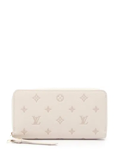 Pre-owned Louis Vuitton 2021 Monogram Zip Wallet In Neutral