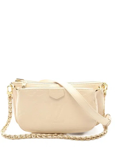 Pre-owned Louis Vuitton 2021 Multi Pochette Shoulder Bag In Neutral