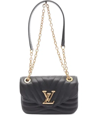 Pre-owned Louis Vuitton 2021 New Wave Shoulder Bag In Black