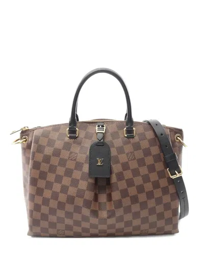 Pre-owned Louis Vuitton 2021 Odeon Mm Tote Bag In Brown