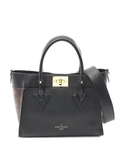 Pre-owned Louis Vuitton 2021 On My Side Pm Tote Bag In Black