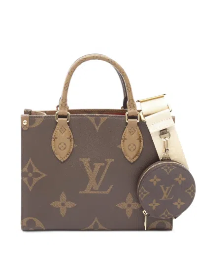 Pre-owned Louis Vuitton 2021 On The Go Pm Two-way Handbag