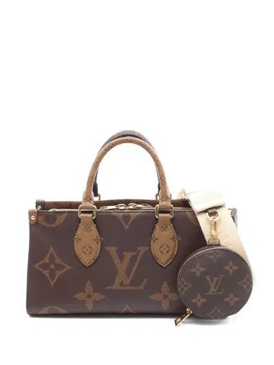 Pre-owned Louis Vuitton 2021 Onthego Monogram Handbag In Brown