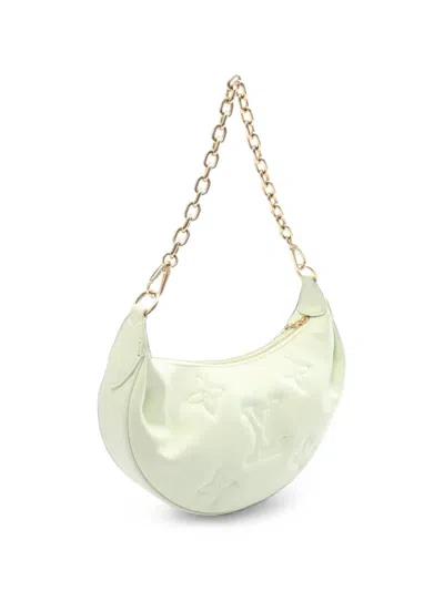 Pre-owned Louis Vuitton 2021 Over The Moon Bubblegram Monogram Shoulder Bag In グリーン