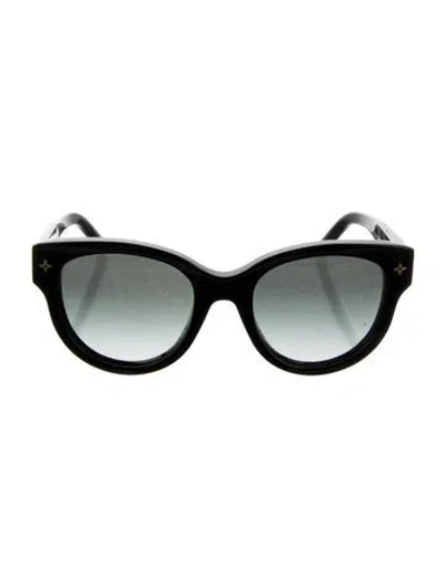Pre-owned Louis Vuitton 2021 Oversize Sunglasses In Black