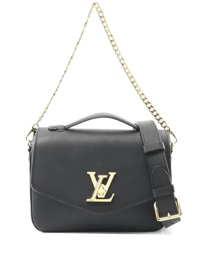 Pre-owned Louis Vuitton 2021's Oxford Leather Tote Bag In Black