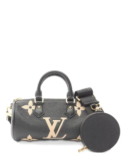 Pre-owned Louis Vuitton 2021 Papillon Bb Two-way Handbag In Black