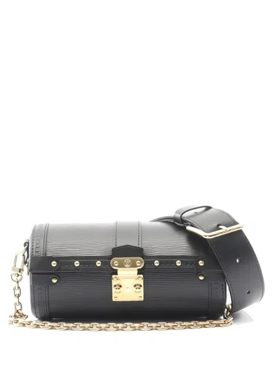 Pre-owned Louis Vuitton 2021 Papillon Trunk Shoulder Bag In Black