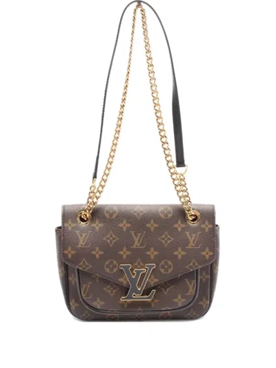 Pre-owned Louis Vuitton 2021 Passy Shoulder Bag In Brown