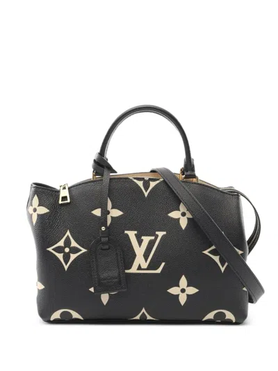 Pre-owned Louis Vuitton 2021 Petit Pare Pm Two-way Handbag In Black